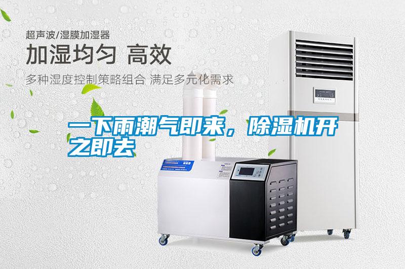 一下雨潮氣即來，除濕機(jī)開之即去