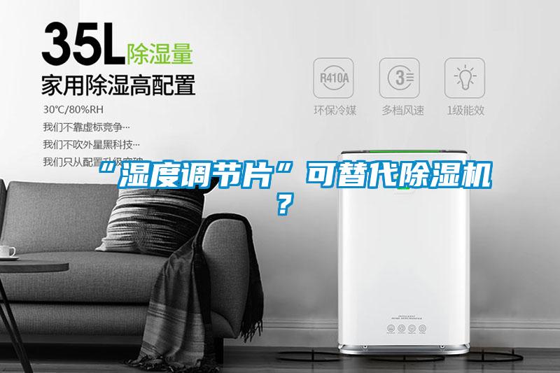 “濕度調(diào)節(jié)片”可替代除濕機(jī)？