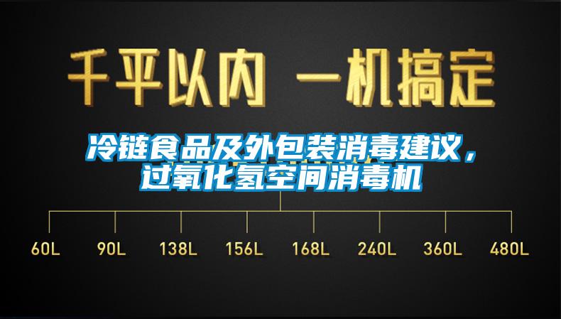冷鏈食品及外包裝消毒建議，過氧化氫空間消毒機