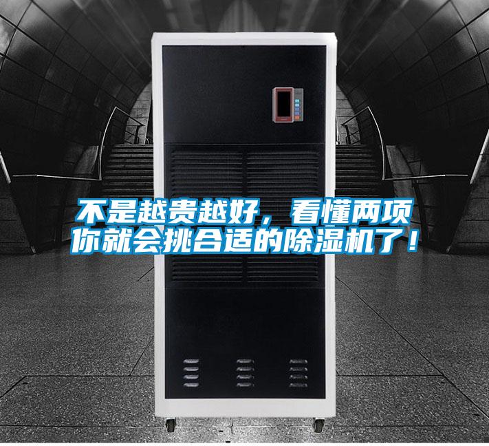 不是越貴越好，看懂兩項(xiàng)你就會(huì)挑合適的除濕機(jī)了！
