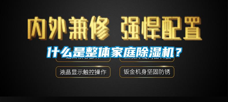 什么是整體家庭除濕機(jī)？