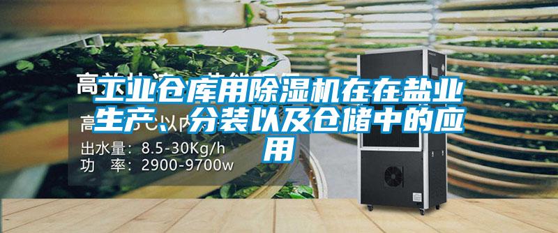 工業(yè)倉庫用除濕機在在鹽業(yè)生產、分裝以及倉儲中的應用
