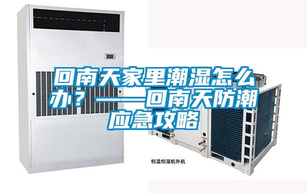 回南天家里潮濕怎么辦？——回南天防潮應(yīng)急攻略