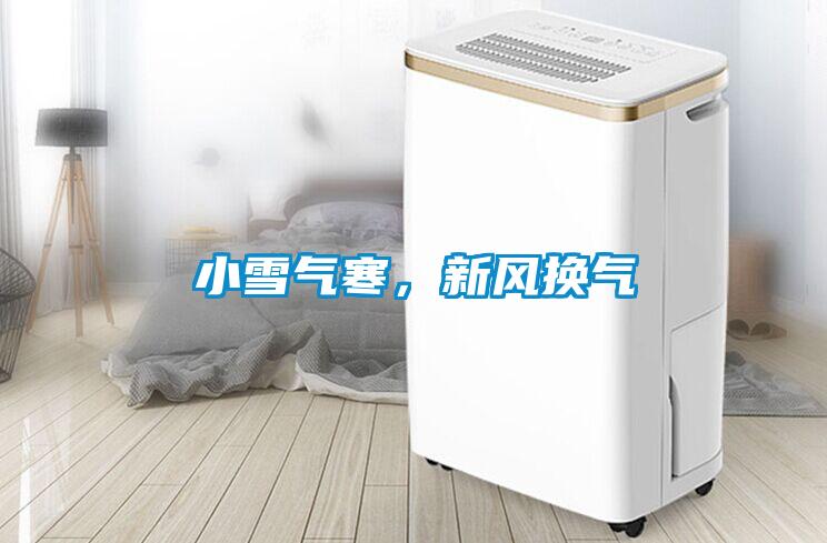 小雪氣寒，新風(fēng)換氣