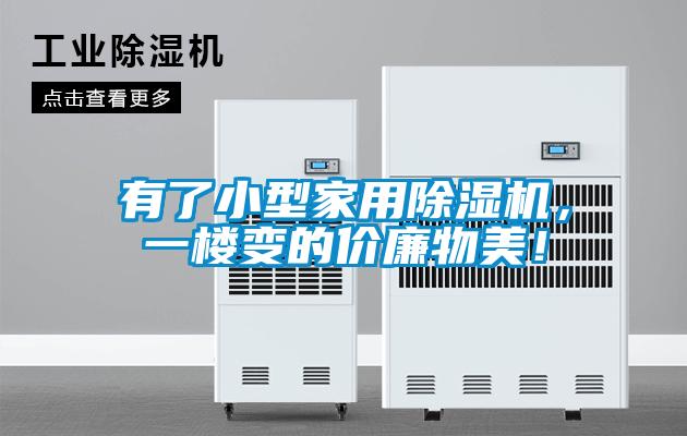 有了小型家用除濕機，一樓變的價廉物美！