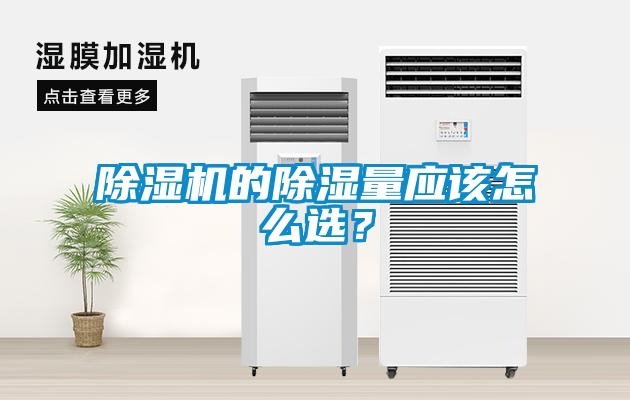 除濕機的除濕量應該怎么選？