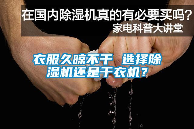 衣服久晾不干 選擇除濕機(jī)還是干衣機(jī)？