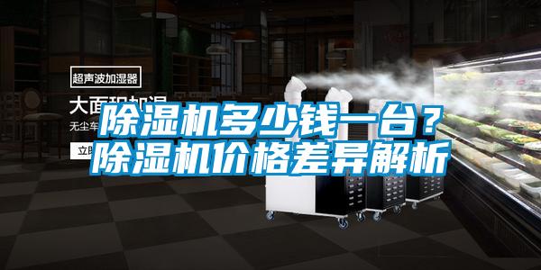 除濕機(jī)多少錢一臺(tái)？除濕機(jī)價(jià)格差異解析
