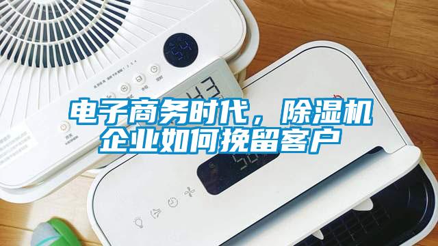 電子商務(wù)時代，除濕機企業(yè)如何挽留客戶