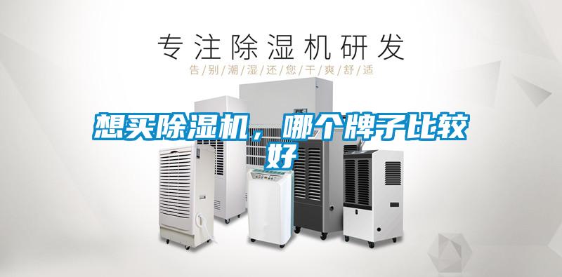 想買除濕機，哪個牌子比較好