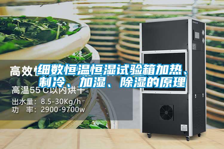細數(shù)恒溫恒濕試驗箱加熱、制冷、加濕、除濕的原理