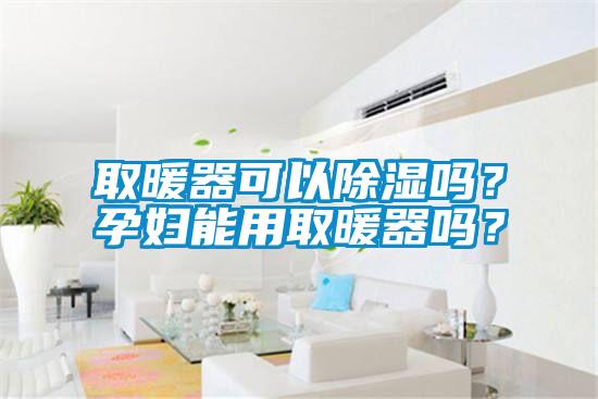 取暖器可以除濕嗎？孕婦能用取暖器嗎？