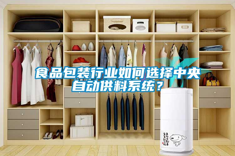 食品包裝行業(yè)如何選擇中央自動供料系統(tǒng)？