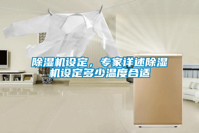 除濕機(jī)設(shè)定，專家詳述除濕機(jī)設(shè)定多少溫度合適