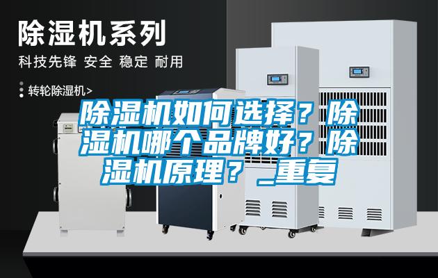 除濕機(jī)如何選擇？除濕機(jī)哪個(gè)品牌好？除濕機(jī)原理？_重復(fù)