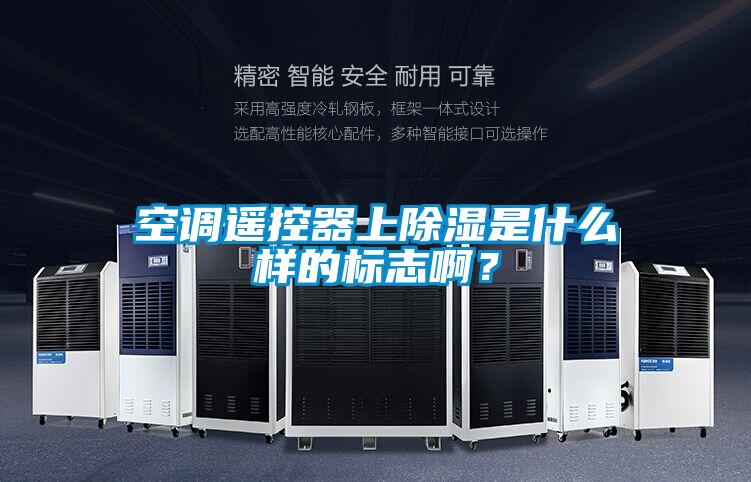 空調(diào)遙控器上除濕是什么樣的標(biāo)志啊？