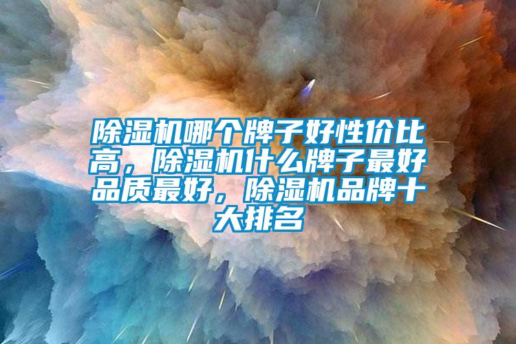 除濕機(jī)哪個牌子好性價比高，除濕機(jī)什么牌子最好品質(zhì)最好，除濕機(jī)品牌十大排名