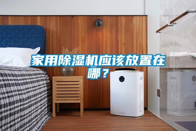 家用除濕機應該放置在哪？