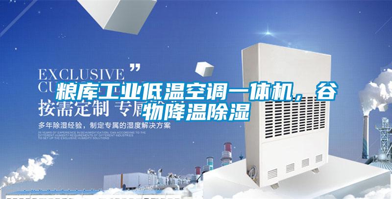 糧庫工業(yè)低溫空調(diào)一體機(jī)，谷物降溫除濕