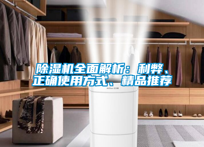 除濕機全面解析：利弊、正確使用方式、精品推薦