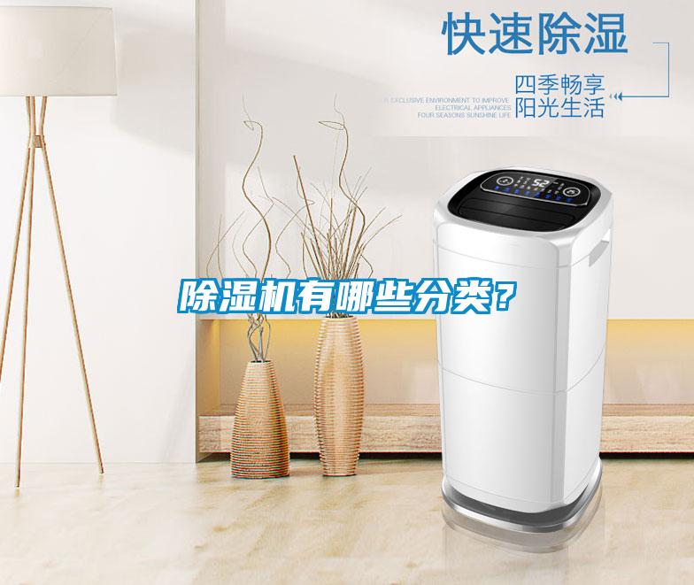 除濕機有哪些分類？