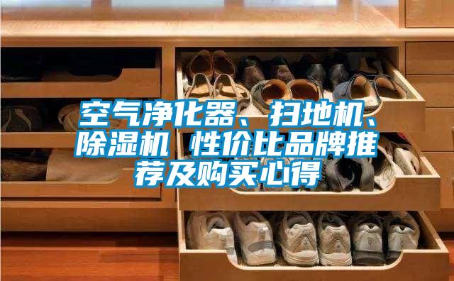 空氣凈化器、掃地機、除濕機 性價比品牌推薦及購買心得
