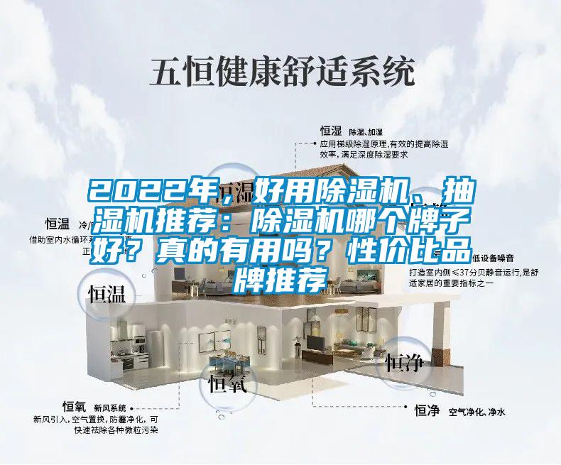 2022年，好用除濕機、抽濕機推薦：除濕機哪個牌子好？真的有用嗎？性價比品牌推薦