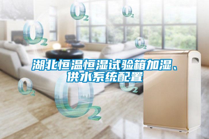 湖北恒溫恒濕試驗(yàn)箱加濕、供水系統(tǒng)配置