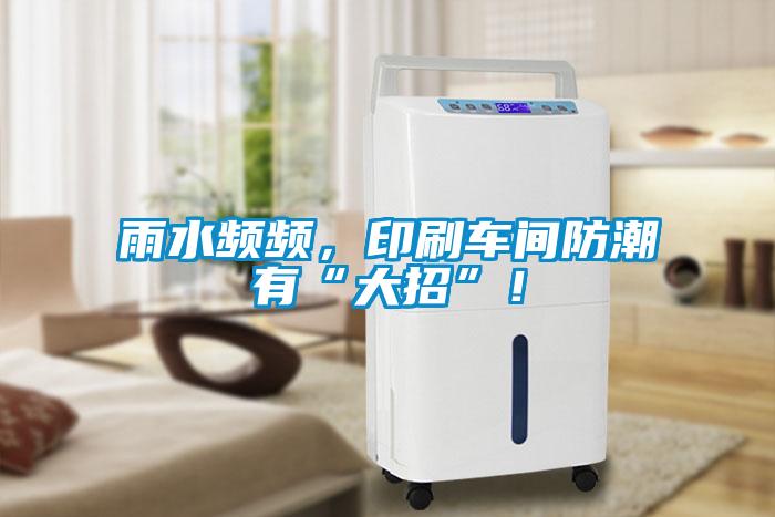 雨水頻頻，印刷車間防潮有“大招”！