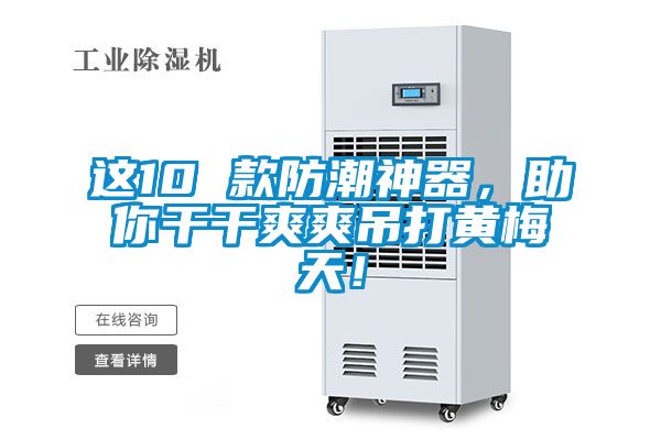 這10 款防潮神器，助你干干爽爽吊打黃梅天！