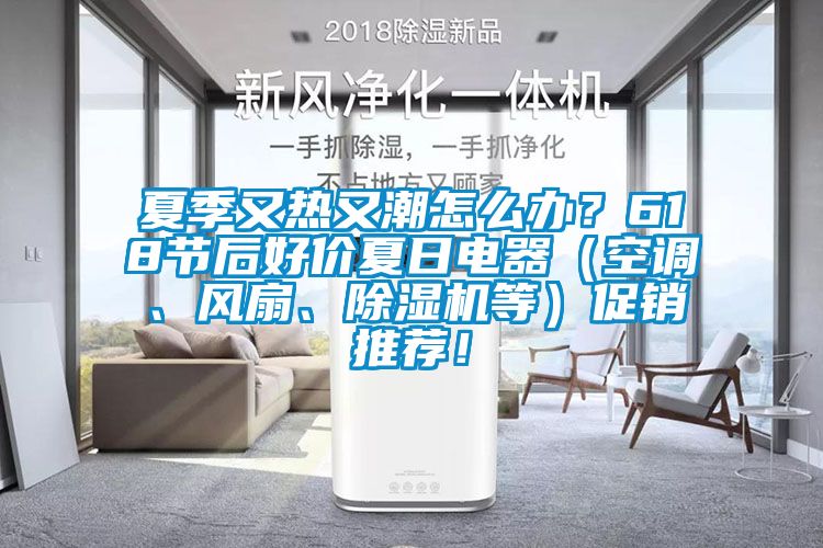 夏季又熱又潮怎么辦？618節(jié)后好價(jià)夏日電器（空調(diào)、風(fēng)扇、除濕機(jī)等）促銷推薦！