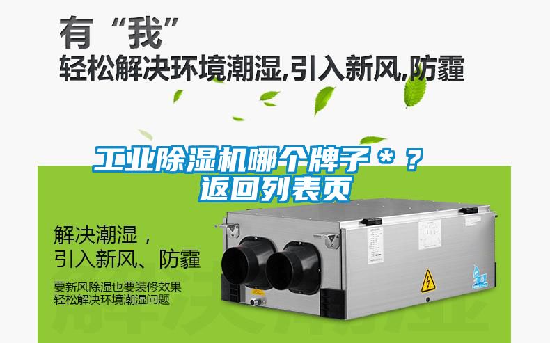 工業(yè)除濕機(jī)哪個(gè)牌子＊？ 返回列表頁(yè)