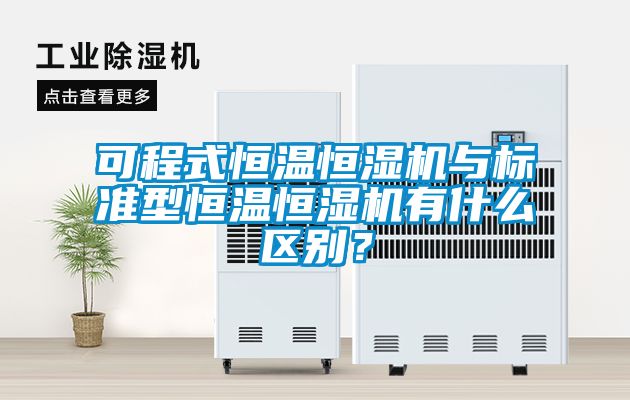 可程式恒溫恒濕機(jī)與標(biāo)準(zhǔn)型恒溫恒濕機(jī)有什么區(qū)別？