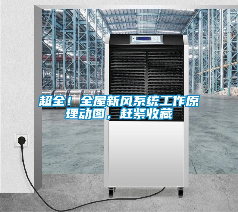 超全！全屋新風(fēng)系統(tǒng)工作原理動圖，趕緊收藏