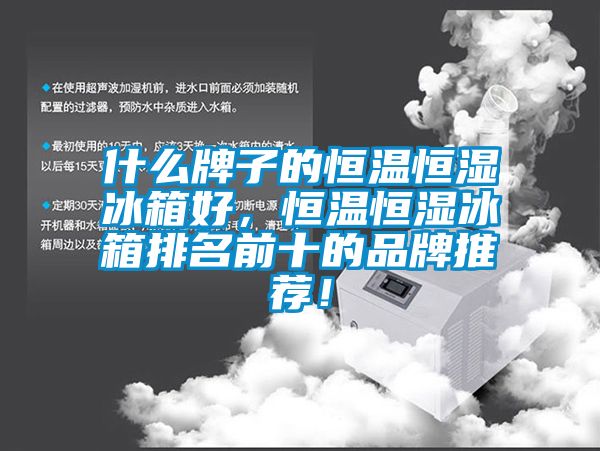 什么牌子的恒溫恒濕冰箱好，恒溫恒濕冰箱排名前十的品牌推薦！