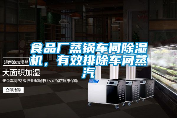 食品廠蒸鍋車間除濕機，有效排除車間蒸汽