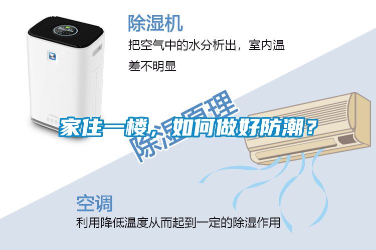 家住一樓，如何做好防潮？